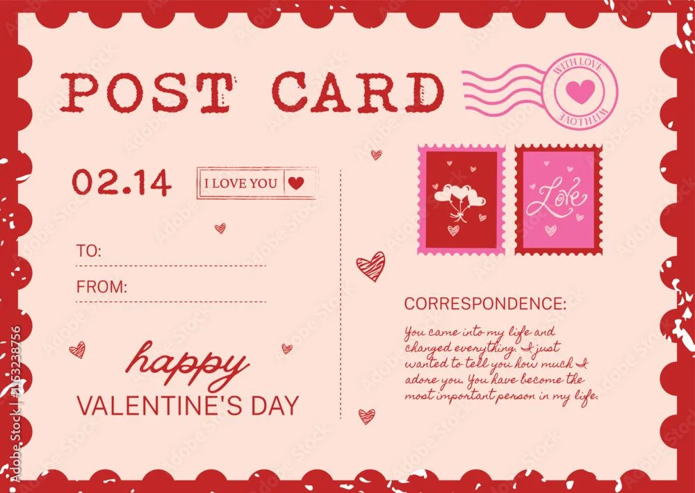 Love postcard